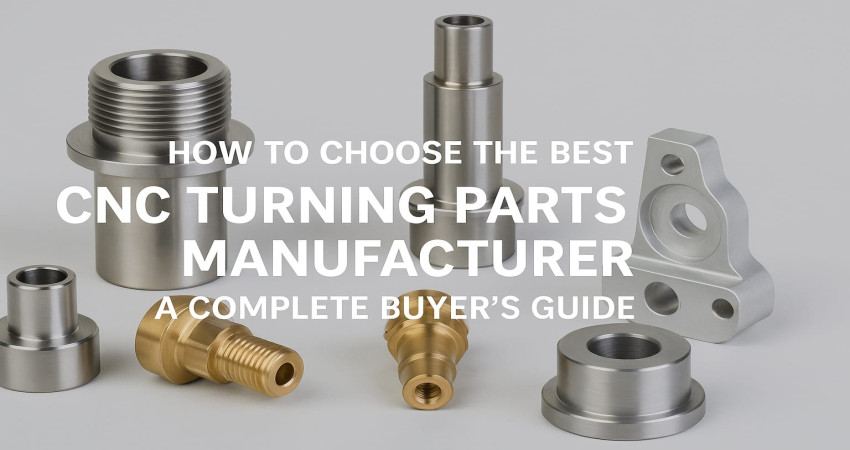 How to Choose the Best CNC Turning Parts Manufacturer: A Complete Buyer’s Guide